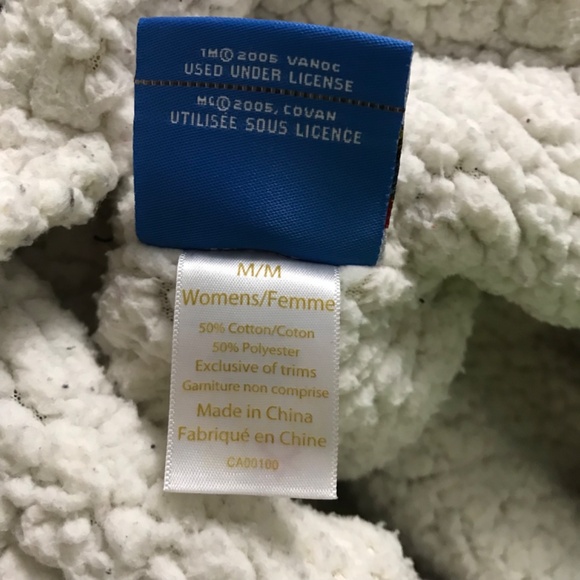 Y2K HBC Olympics Vest S/M Fit Brown White Cream - Picture 5 of 5